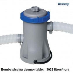 Bomba Filtrante Flowclear de Bestway 3028 Litros/Hora