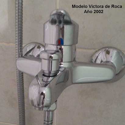 Grifo monomando baño-ducha para bañera Roca modelo Victoria